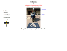 Tablet Screenshot of adaptivemotorcycles.com